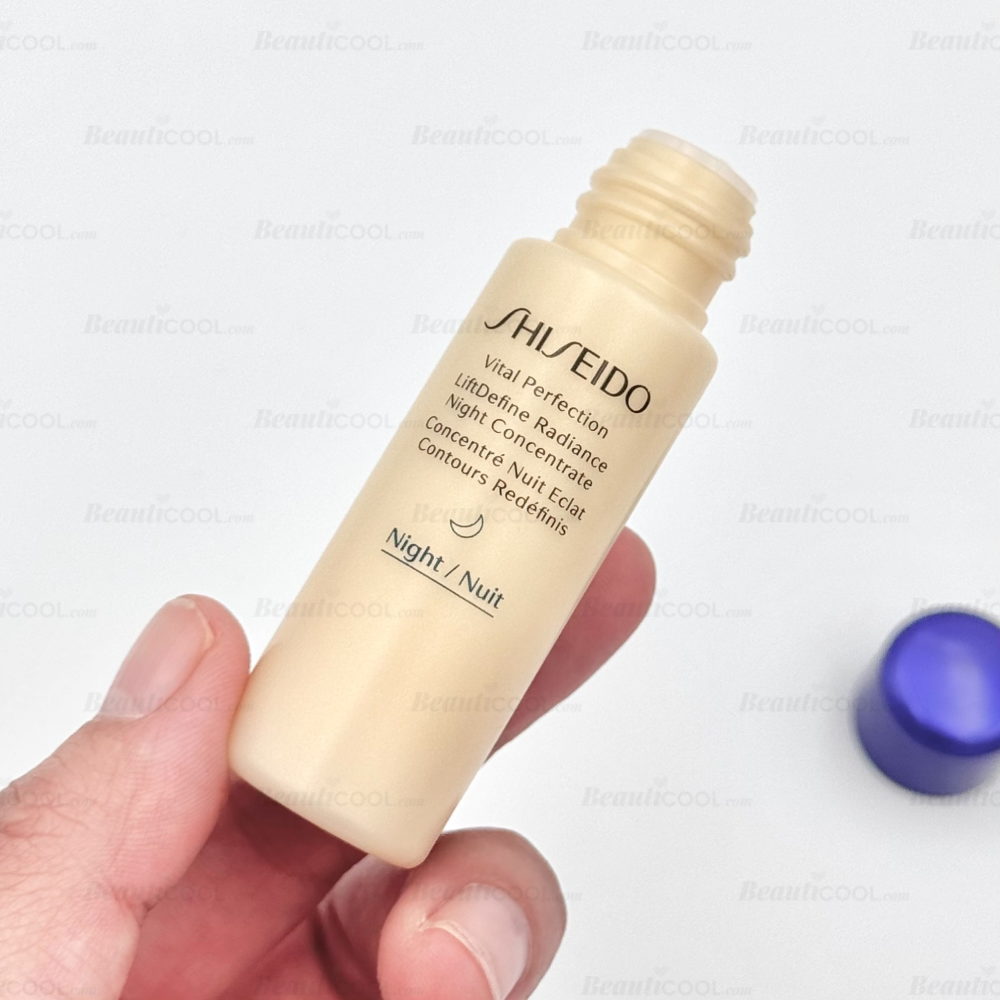 SHISEIDO Vital Perfection liftdefine Radiance Night concentrate 10ml (No Box), SHISEIDO Vital Perfection ราคา , SHISEIDO Vital Perfection รีวิว , SHISEIDO Vital Perfection ซื้อ , SHISEIDO